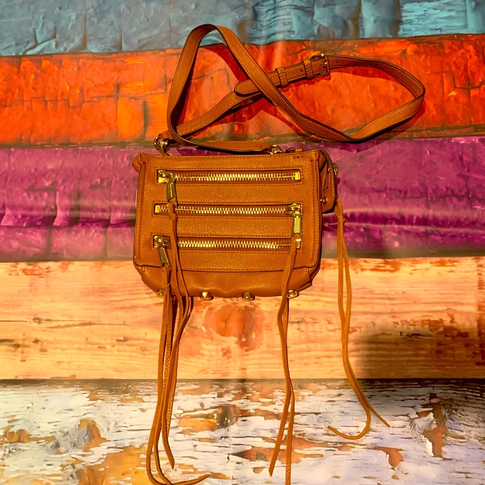 Rebecca Minkoff Moto 3-Zip Crossbody
